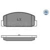 Image de Kit De Plaquettes De Frein, Frein À Disque Meyle-Pd Quality 025 4514/Pd Meyle 0252404514/Pd Mazda
