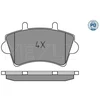 Image de Kit De Plaquettes De Frein, Frein À Disque Meyle-Pd Quality 025 236 1318/Pd Meyle 0252361318/Pd Nissan;Opel;Renault