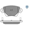 Image de Kit De Plaquettes De Frein, Frein À Disque Meyle-Pd Quality 025 235 5717/Pd Meyle 0252355717/Pd Ford;Jaguar;Renault