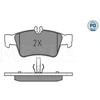 Image de Kit De Plaquettes De Frein, Frein À Disque Meyle-Pd Quality 025 233 3416/Pd Meyle 0252333416/Pd Mercedes-Benz