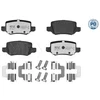 Image de Kit De Plaquettes De Frein, Frein À Disque Meyle-Pd Quality 025 231 3814/Pd Meyle 0252313814/Pd Mercedes-Benz