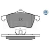 Image de Kit De Plaquettes De Frein, Frein À Disque Meyle-Pd: Advanced Design And Technology. 025 218 8319/Pd Meyle 0252188319/Pd Volkswagen