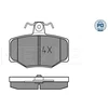 Image de Kit De Plaquettes De Frein, Frein À Disque Meyle-Pd Quality 025 215 4515/Pd Meyle 0252154515/Pd Nissan