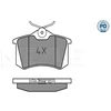 Image de Kit De Plaquettes De Frein, Frein À Disque Meyle-Pd Quality 025 209 6117/Pd Meyle 0252096117/Pd Audi;Citroen;Ds;Fiat;Ford;Lancia;Opel;Peugeot;Renault;Seat;Skoda;Volkswagen