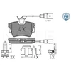 Image de Kit De Plaquettes De Frein, Frein À Disque Meyle-Pd Quality 025 232 2416-1/Pd Meyle 02523224161/Pd Volkswagen