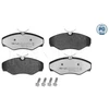 Image de Kit De Plaquettes De Frein, Frein À Disque Meyle-Pd Quality 025 230 9918/Pd Meyle 0252309918/Pd Nissan;Opel;Renault;Vauxhall