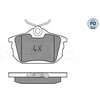 Image de Kit De Plaquettes De Frein, Frein À Disque Meyle-Pd Quality 025 218 6115/Pd Meyle 0252186115/Pd Mitsubishi;Smart;Volvo