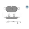 Image de Kit De Plaquettes De Frein, Frein À Disque Meyle-Pd Quality 025 261 5820/Pd Meyle 0252615820/Pd Audi