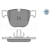 Image de Kit De Plaquettes De Frein, Frein À Disque Meyle-Pd Quality 025 237 3017/Pd Meyle 0252373017/Pd Bmw