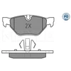 Image de Kit De Plaquettes De Frein, Frein À Disque Meyle-Pd Quality 025 239 2617/Pd Meyle 0252392617/Pd Bmw