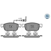 Image de Kit De Plaquettes De Frein, Frein À Disque Meyle-Pd Quality 025 246 2318/Pd Meyle 0252462318/Pd Volkswagen