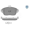 Image de Kit De Plaquettes De Frein, Frein À Disque Meyle-Pd Quality 025 248 6919/Pd Meyle 0252486919/Pd Mercedes-Benz