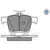Image de Kit De Plaquettes De Frein, Frein À Disque Meyle-Pd Quality 025 250 0816/Pd Meyle 0252500816/Pd Audi;Seat;Skoda;Volkswagen