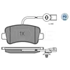 Image de Kit De Plaquettes De Frein, Frein À Disque Meyle-Pd Quality 025 251 1218/Pd Meyle 0252511218/Pd Nissan;Opel;Renault;Vauxhall
