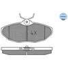 Image de Kit De Plaquettes De Frein, Frein À Disque Meyle-Original Quality 025 234 2417 Meyle 0252342417 Daimler;Jaguar