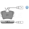 Image de Kit De Plaquettes De Frein, Frein À Disque Meyle-Original Quality 025 232 2416/W Meyle 0252322416/W Volkswagen