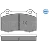 Image de Kit De Plaquettes De Frein, Frein À Disque Meyle-Original Quality 025 213 8115 Meyle 0252138115 Citroen;Daimler;Ds;Jaguar;Peugeot;Seat;Volvo