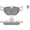 Image de Kit De Plaquettes De Frein, Frein À Disque Meyle-Pd Quality 025 219 3417/Pd Meyle 0252193417/Pd Bmw;Rover;Saab