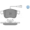 Image de Kit De Plaquettes De Frein, Frein À Disque Meyle-Original Quality 025 243 4019 Meyle 0252434019 Alfa Romeo