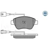Image de Kit De Plaquettes De Frein, Frein À Disque Meyle-Pd Quality 025 237 0517/Pd Meyle 0252370517/Pd Alfa Romeo;Citroen;Fiat;Lancia;Peugeot