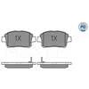 Image de Kit De Plaquettes De Frein, Frein À Disque Meyle-Pd Quality 025 235 1017/Pd Meyle 0252351017/Pd Toyota