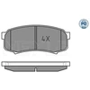 Image de Kit De Plaquettes De Frein, Frein À Disque Meyle-Pd Quality 025 219 4715/Pd Meyle 0252194715/Pd Mitsubishi;Toyota