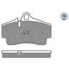 Image de Kit De Plaquettes De Frein, Frein À Disque Meyle-Pd Quality 025 217 9216/Pd Meyle 0252179216/Pd Porsche