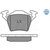 Image de Kit De Plaquettes De Frein, Frein À Disque Meyle-Original Quality 025 230 2017 Meyle 0252302017 Mercedes-Benz