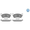 Image de Kit De Plaquettes De Frein, Frein À Disque Meyle-Original Quality 025 231 8917/W Meyle 0252318917/W Mercedes-Benz