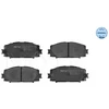 Image de Kit De Plaquettes De Frein, Frein À Disque Meyle-Original Quality 025 244 5116 Meyle 0252445116 Toyota