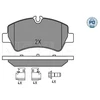 Image de Kit De Plaquettes De Frein, Frein À Disque Meyle-Pd Quality 025 256 0418/Pd Meyle 0252560418/Pd Ford