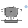 Image de Kit De Plaquettes De Frein, Frein À Disque Meyle-Original Quality 025 216 2419 Meyle 0252162419 Audi;Volkswagen