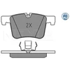 Image de Kit De Plaquettes De Frein, Frein À Disque Meyle-Pd Quality 025 251 9919/Pd Meyle 0252519919/Pd Bmw
