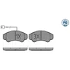 Image de Kit De Plaquettes De Frein, Frein À Disque Meyle-Pd Quality 025 239 1919/Pd Meyle 0252391919/Pd Citroen;Fiat;Peugeot