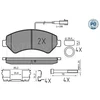 Image de Kit De Plaquettes De Frein, Frein À Disque Meyle-Pd Quality 025 244 6619-2/Pd Meyle 02524466192/Pd Citroen;Fiat;Opel;Peugeot
