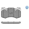 Image de Kit De Plaquettes De Frein, Frein À Disque Meyle-Original Quality 025 246 5916 Meyle 0252465916 Land Rover