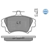 Image de Kit De Plaquettes De Frein, Frein À Disque Meyle-Original Quality 025 219 8317 Meyle 0252198317 Mitsubishi;Smart;Volvo