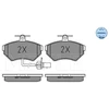 Image de Kit De Plaquettes De Frein, Frein À Disque Meyle-Original Quality 025 219 4519/W Meyle 0252194519/W Audi;Seat;Volkswagen