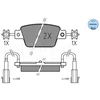 Image de Kit De Plaquettes De Frein, Frein À Disque Meyle-Original Quality 025 237 1418 Meyle 0252371418 Fiat;Lancia