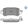 Image de Kit De Plaquettes De Frein, Frein À Disque Meyle-Original Quality 025 255 4014 Meyle 0252554014 Mazda