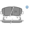 Image de Kit De Plaquettes De Frein, Frein À Disque Meyle-Original Quality 025 255 6416 Meyle 0252556416 Mazda