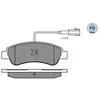 Image de Kit De Plaquettes De Frein, Frein À Disque Meyle-Pd Quality 025 220 4119/Pd Meyle 0252204119/Pd Citroen;Fiat;Opel;Peugeot