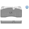 Image de Kit De Plaquettes De Frein, Frein À Disque Meyle-Original Quality 025 242 6118 Meyle 0252426118 Audi