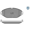 Image de Kit De Plaquettes De Frein, Frein À Disque Meyle-Pd: Advanced Performance And Design. 025 220 7619/Pd Meyle 0252207619/Pd Mercedes-Benz