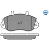 Image de Kit De Plaquettes De Frein, Frein À Disque Meyle-Original Quality 025 233 0218 Meyle 0252330218 Opel;Renault
