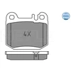 Image de Kit De Plaquettes De Frein, Frein À Disque Meyle-Original Quality 025 231 5715 Meyle 0252315715 Mercedes-Benz