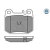 Image de Kit De Plaquettes De Frein, Frein À Disque Meyle-Pd: Advanced Design And Technology. 025 231 5715/Pd Meyle 0252315715/Pd Mercedes-Benz