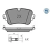 Image de Kit De Plaquettes De Frein, Frein À Disque Meyle-Pd Quality 025 223 0717/Pd Meyle 0252230717/Pd Audi;Volkswagen