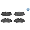 Image de Kit De Plaquettes De Frein, Frein À Disque Meyle-Original Quality 025 221 0118 Meyle 0252210118 Mercedes-Benz