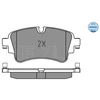 Image de Kit De Plaquettes De Frein, Frein À Disque Meyle-Original Quality 025 223 0817 Meyle 0252230817 Audi;Volkswagen